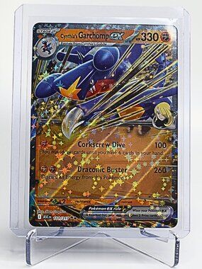 Pokemon TCG Cynthia's Garchomp ex 111/217 Holo NM